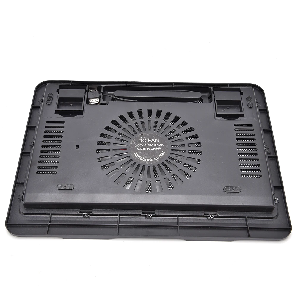 Preise Super Leise Laptop Kühler Cooling Pad Basis Großer Fan USB Ständer für 14 \