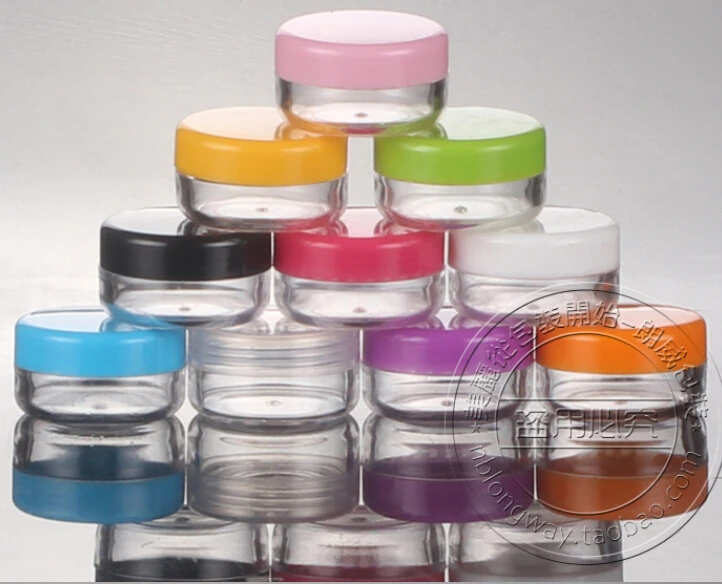 Download Free shipping Promotion 50pcs 10g Transparent Cream Jars ... Yellowimages Mockups