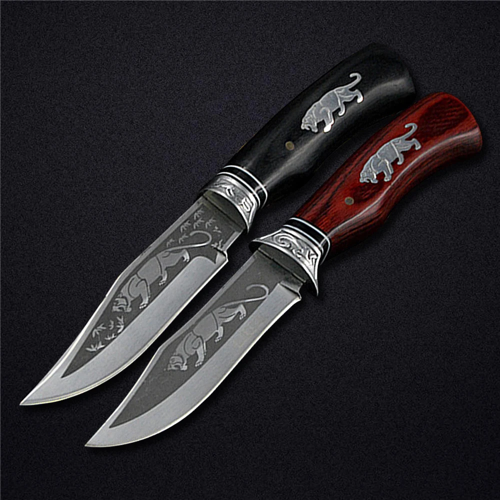 DOXA High Quality Fixed Blade Knife 7Cr17Mov Steel Wilderness Survival