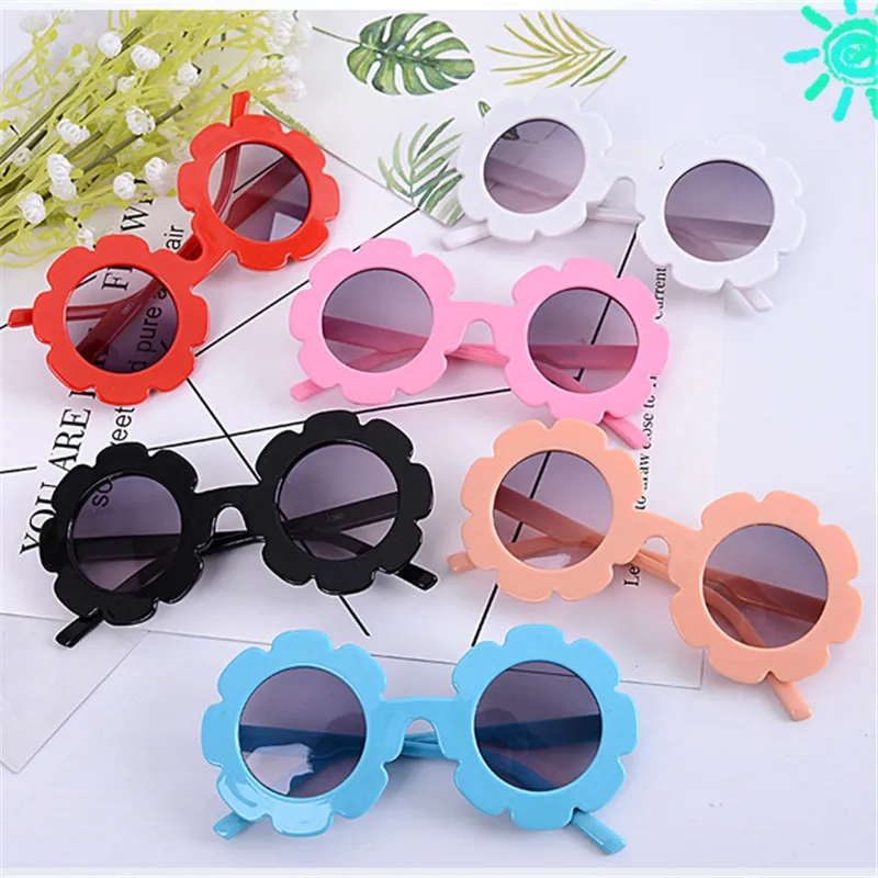 Iboode очки детские цветочные круглые детские солнцезащитные очки Gafas UV400 детские солнцезащитные очки для девочек и мальчиков Oculos De Sol