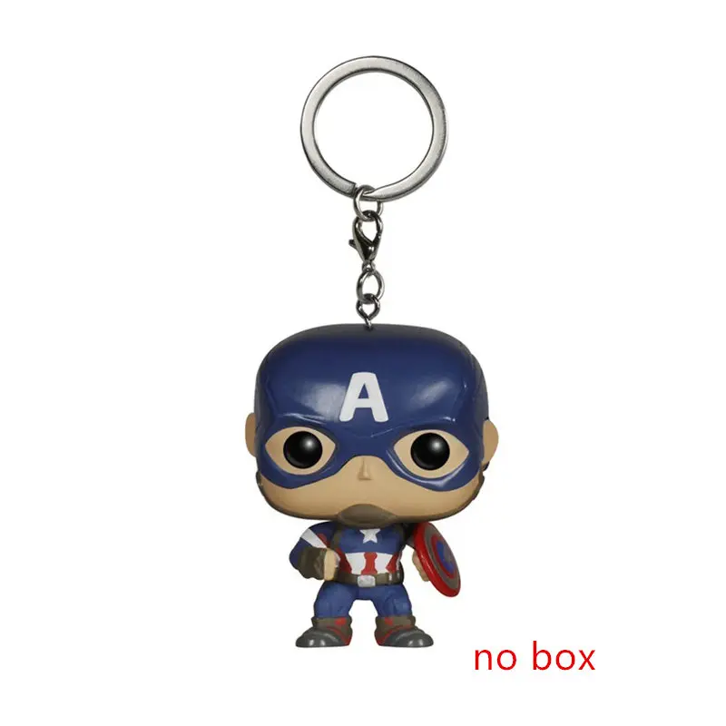 Шампанское FUNKO POP Стэн ли Натан Леви Капитан Marvel ночной король призрак это Pennywise Карманный Брелок фигурка игрушки для детей - Цвет: Шампанское