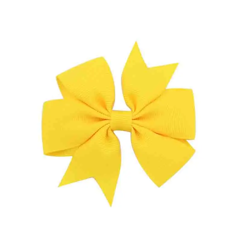 

Grosgrain Ribbon Pinwheel Boutique Hair Bows Clips Headwear For Baby Girls Teens Toddlers Kids Children