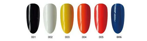 12 color nail gel tipart__