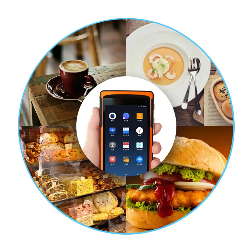 Sunmi M2 Ручной беспроводной Android WIFI 4G сканер штрих кода с дисплеем Портативный pos