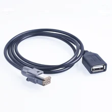 Автомобильный Aux аудио вход медиа провод передачи данных разъем к USB адаптер Разъем для Suzuki для Subaru