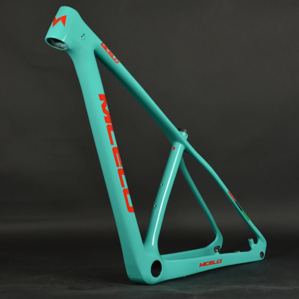 Perfect 2018 MCELO SKYBLUE carbon mtb frame matte 29er mtb carbon frame 29 carbon mountain bike frame 148*12mm thru axle bicycle frame 2 Perfect 2018 MCELO SKYBLUE carbon mtb frame matte 29er mtb carbon frame 29 carbon mountain bike frame 148*12mm thru axle bicycle frame 2