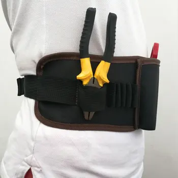 

New 1pc Waist Bag Tool Portable Hardware Mechanic Canvas Bag Electrician Multifunction Pouch Holder Belt Packs Work Tool Kit