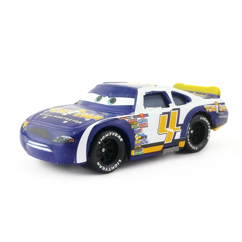 Disney Pixar Cars No.4 TOW Кепка 1:55 литья под давлением металлический сплав Игрушечная