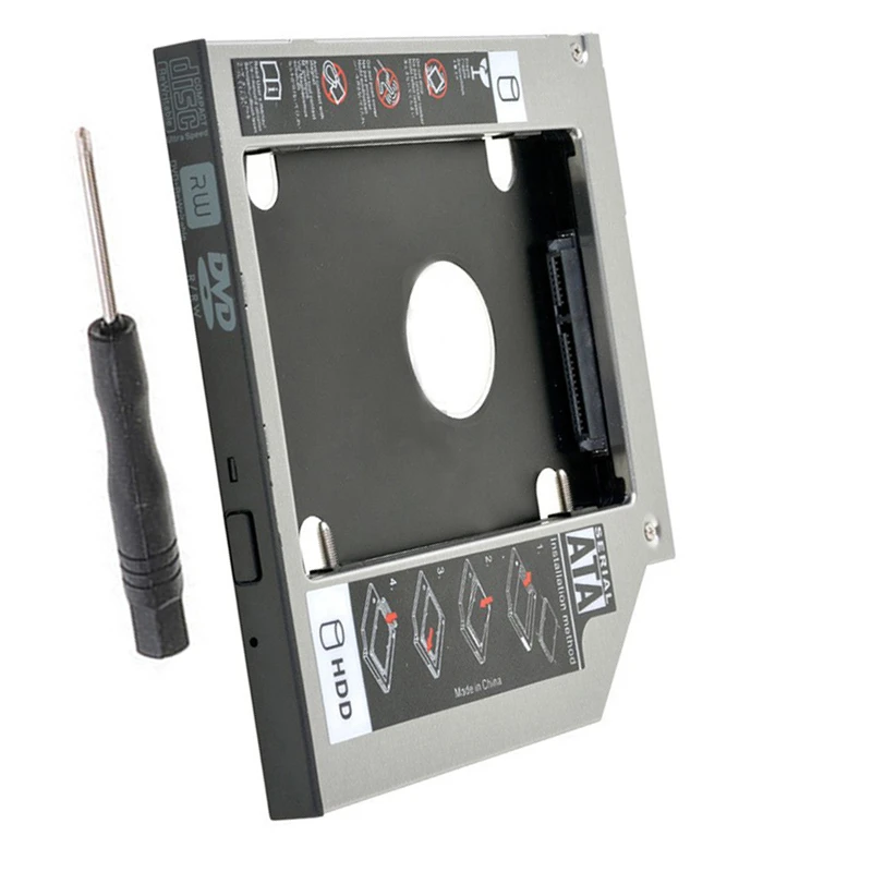 

12.7mm SATA 2nd SSD HDD Caddy for Acer Aspire 5738 5738G 5738Z 5738ZG Hard Disk Drive Caddy