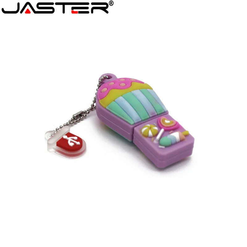 JASTER candy Usb флеш-накопитель 64 ГБ, 32 ГБ, 4 ГБ, 8 ГБ, 16 ГБ, мультяшный U диск, флеш-карта, карта памяти, подарок