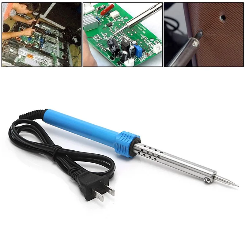 

60W 110V Electric Soldering Iron Pencil Gun Electric Temperature Welding Solder US Plug TP-025