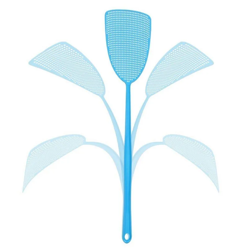 6 шт. в наборе долговечная сетка мухобойка руководство Swat борьба с вредителями с длинной ручкой сильная гибкость для отталкивания комаров