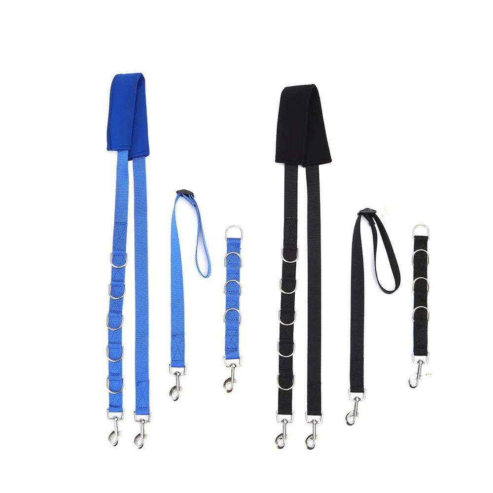 Dog Harness Adjustable Dog Grooming Belly Strap D rings Bathing Band Free Size Pet Traction Belt