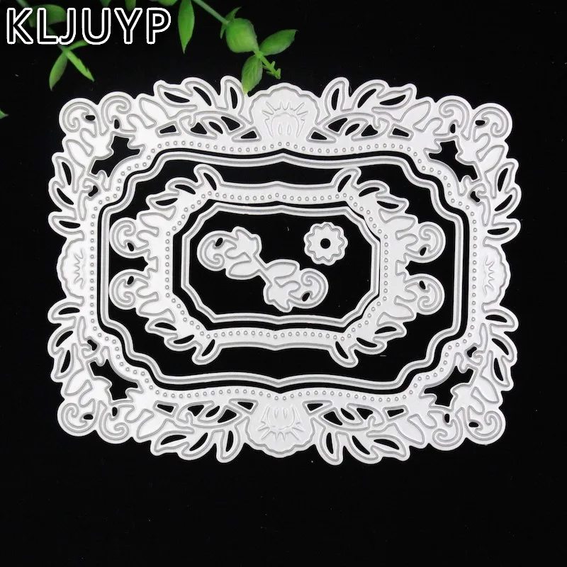 

Metal Flower Frame Set Cutting Dies Stencils for DIY Scrapbooking/photo album Decorative Embossing DIY Paper Cards