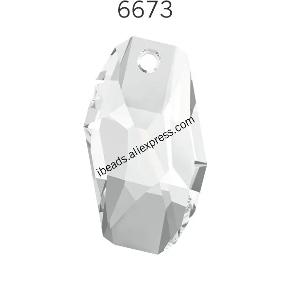(1 шт.) 100% Оригинальный кулон метеорита с кристаллом Swarovski 6673 сделано в австрийском