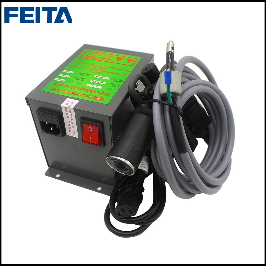 

FEITA SL-004C Ionizing Air Spray Gun + SL-007 HV Power Supply Ionizer Gun for Static and Dust Removal Cleanroom Work