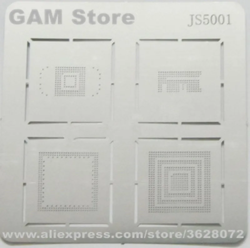 Трафарет BGA169 162 153 186 BGA для I9003 I9000 HTC G10 G11 G12 eMMC реболлирующие штифты Прямой нагрев
