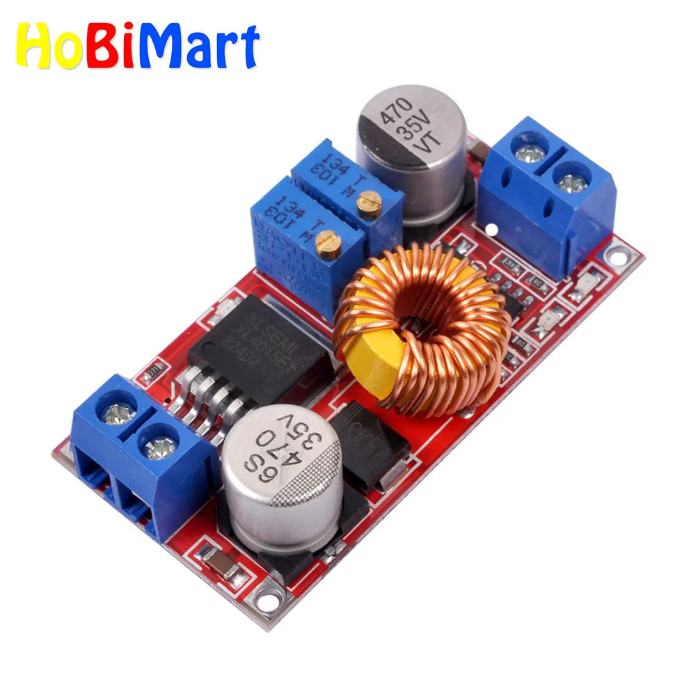 

1pcs XL4015 E1 5A DC to DC CC CV Lithium Battery Step down Charging Board Led Power Converter Lithium Charger Module #Hbm0152