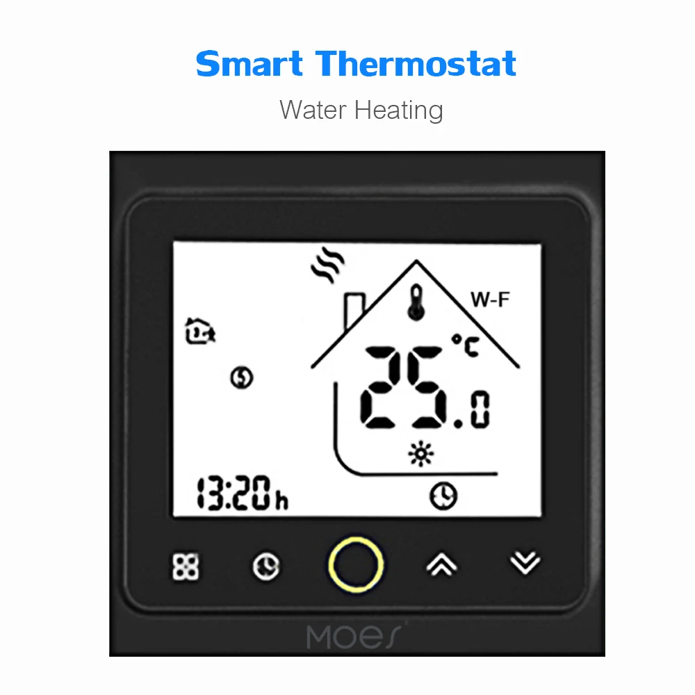 MOES WiFi умный термостат регулятор температуры для воды/электрический подогрев пола воды/газовый котел работает с Alexa Google Home