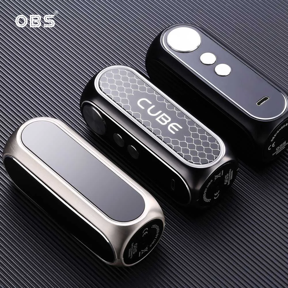 Оригинальный боксмод OBS Cube VW аккумулятор 3000 мАч электронная сигарета макс. выход