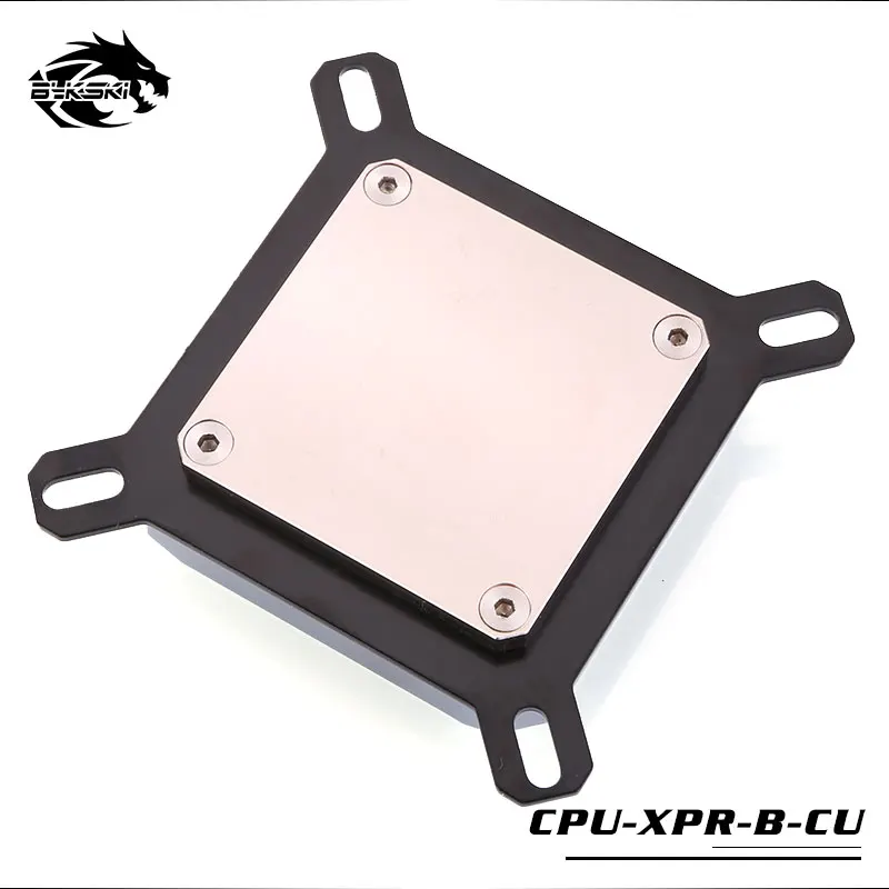 Bykski وحدة المعالجة المركزية للمياه التبريد المبرد كتلة استخدام ل إنتل LGA1150 1151 1155 1156/2011/2066 كامل معدن كتلة تبريد المبرد