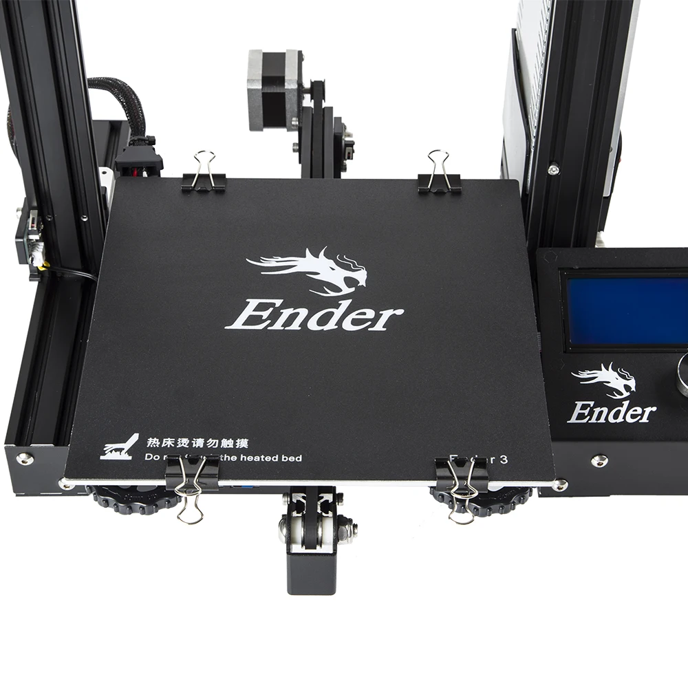 Новейший Ender-3 Creality 3d принтер DIY Kit v-слот prusa I3 Обновление выключение Макс температура 110C