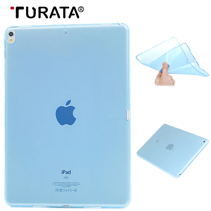 Карамельный Цвет Мягкие TPU силиконовый чехол для Apple iPad 9 7 &quot2017/iPad Air Чехол