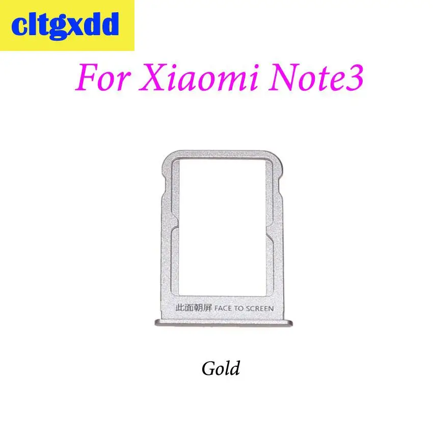 Адаптеры для sim карт cltgxdd Xiaomi Mi Note 3 лоток Sim карты гнездо держатель адаптеры