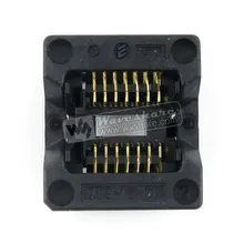 SOP14 SO14 SOIC14 OTS-14(16)-1,27-03 Enplas IC тестовый Адаптер для программирования с гнездом 3,9 мм ширина 1,27 мм шаг