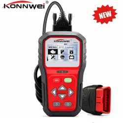 KONNWEI KW818 повышенной OBDII ODB2 Автомобильная Марка EOBD диагностического сканера 12 V Батарея проверка тестером двигатель автомобильной