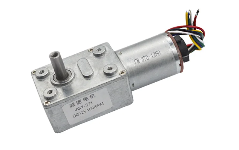 alto torque, motorreversível sem verme com codificador