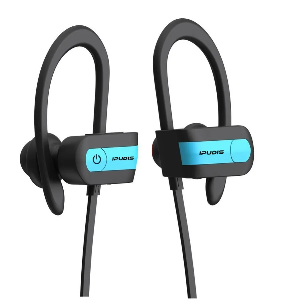 IPUDIS Bluetooth Headset Hook Sport Wireless Earphone Gym Headphone