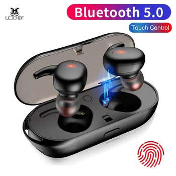 

Ture Wireless Earbuds Tws Bluetooth 5.0 Earphone Mini Headset Touch Control Sport Ear Stereo Headset With Charging Box For Phone