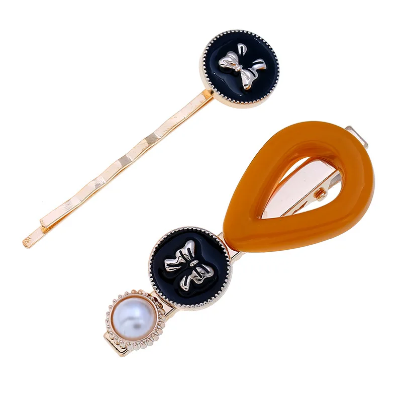 

Popular Fashion Romantic Pearl Bangs Clip Hairpin Women Girls Hair Clips Clamp Barrette Accessories for Girls Hairgrip Headdress