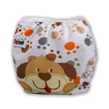 

5 Pcs Diapers + 10 Pcs Inserts Reusable Adjustable Cotton Soft Baby Mesh 7 Type Diapers