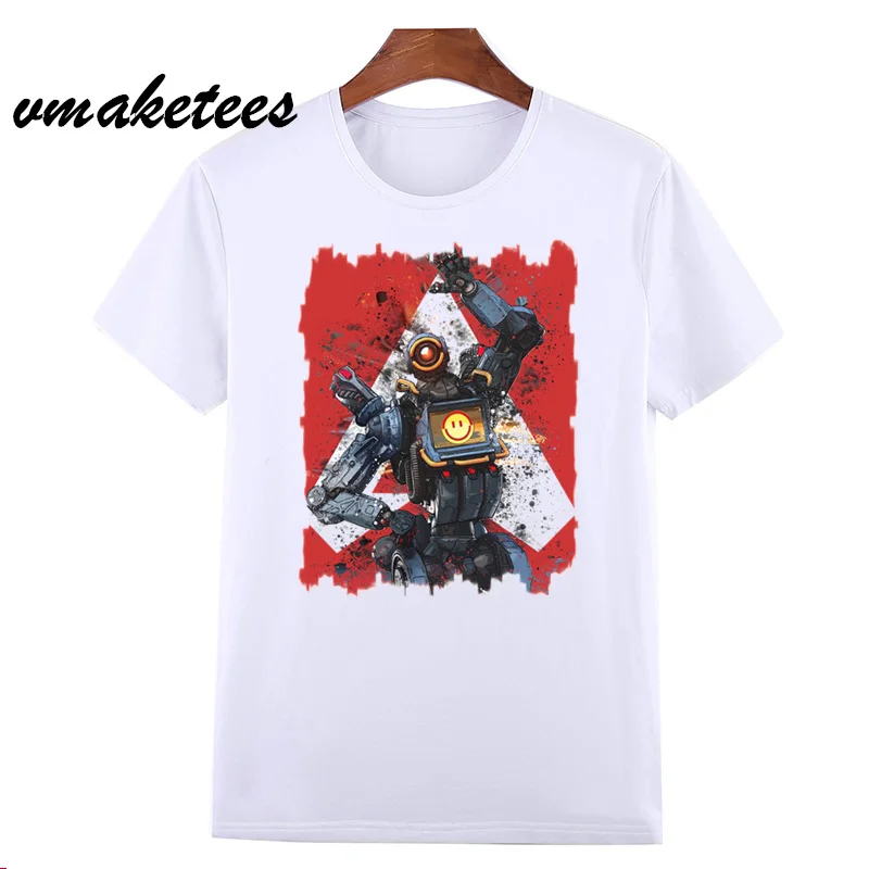 Apex Legends игровая футболка для мужчин летние популярные мужские футболки с