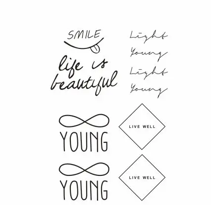 

Tattoo affixed to the young no limit lasting store creative good little fresh English