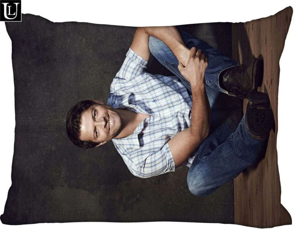 Изготовленный На Заказ Misha Collins Прямоугольная подушка крышка Размеры 45x35 см (с
