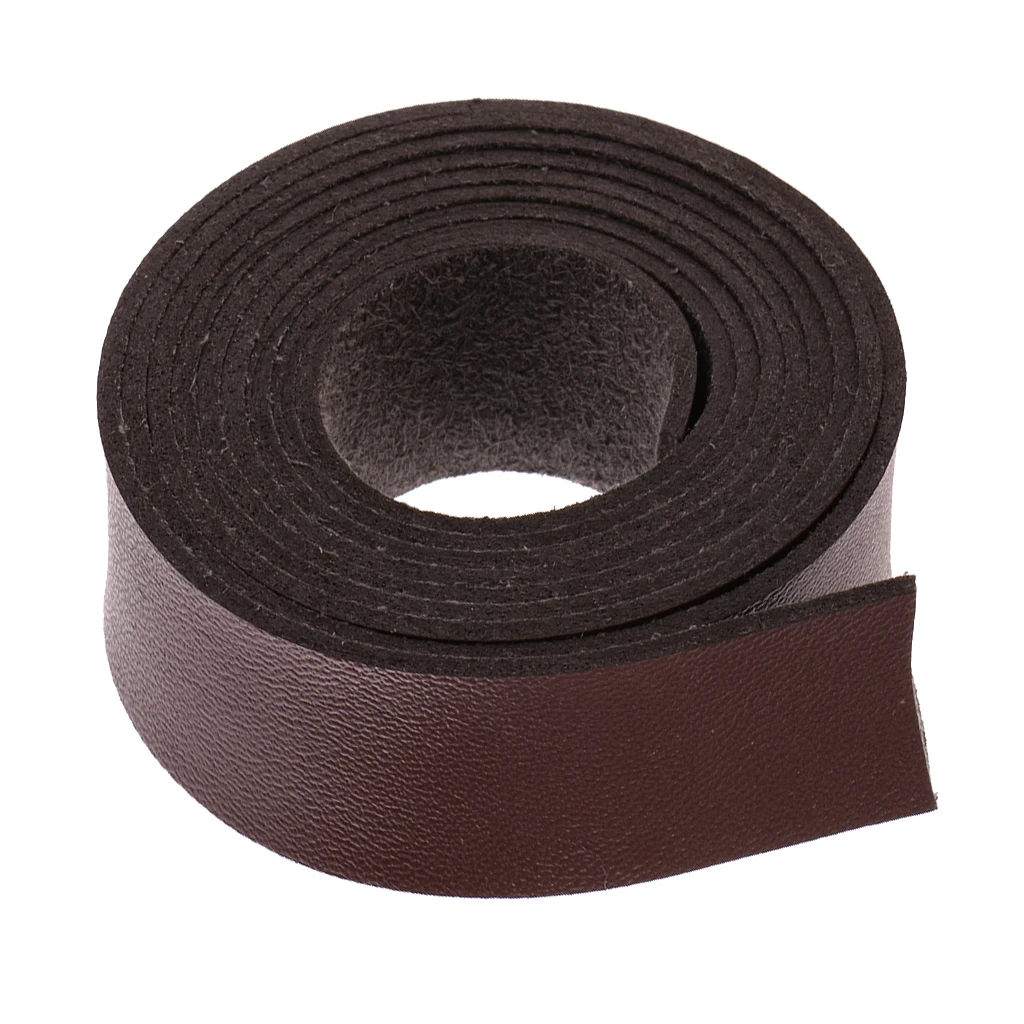 2 Meters Long PU Leather Strip DIY Crafts Strap Embellishments Decor for crafts clothing accents baseball gloves Leathercraft