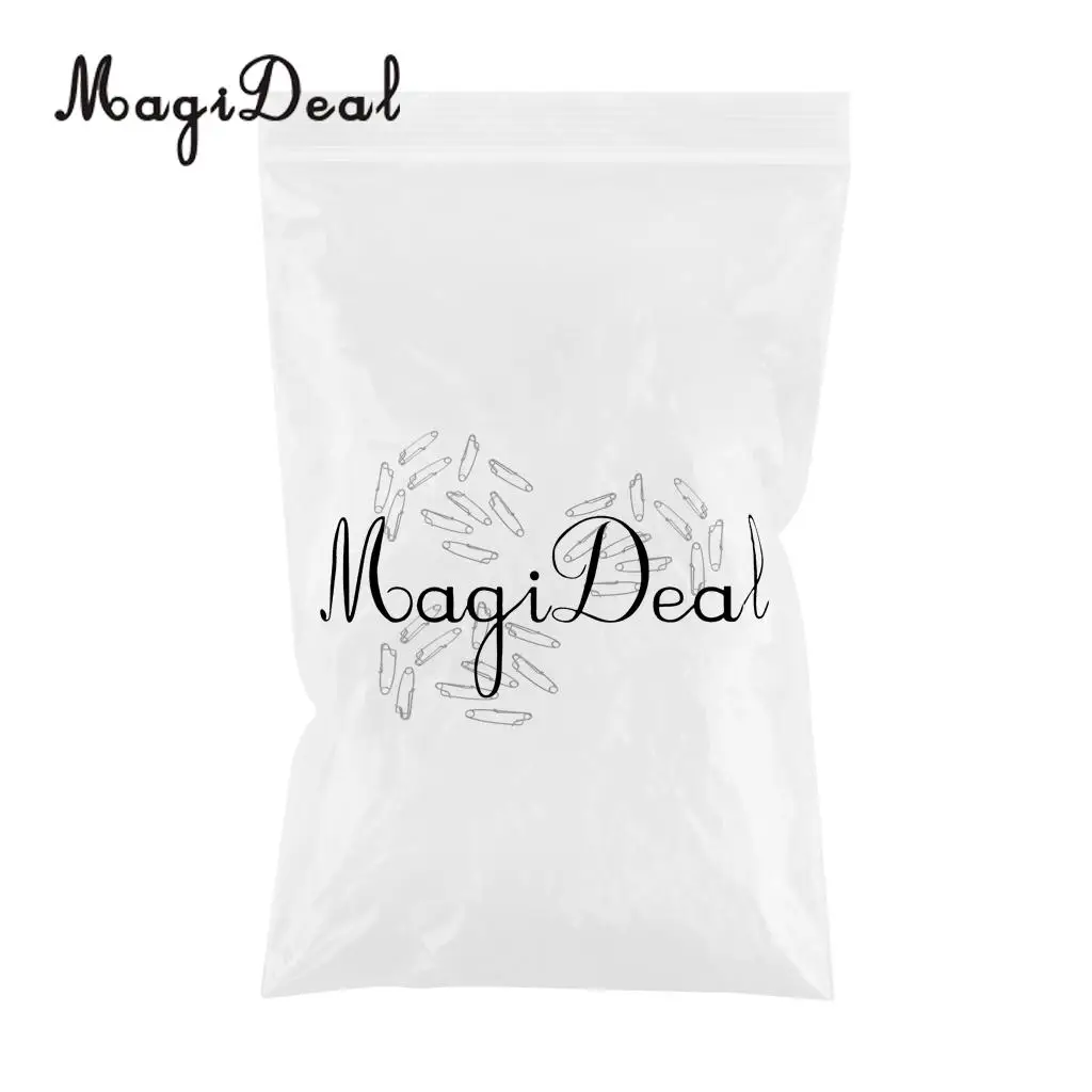 MagiDeal 30x Stainless Steel Long Line Longline Clip for Fishing Snapper Tool 60mm for for long line fishing sharking crabbing