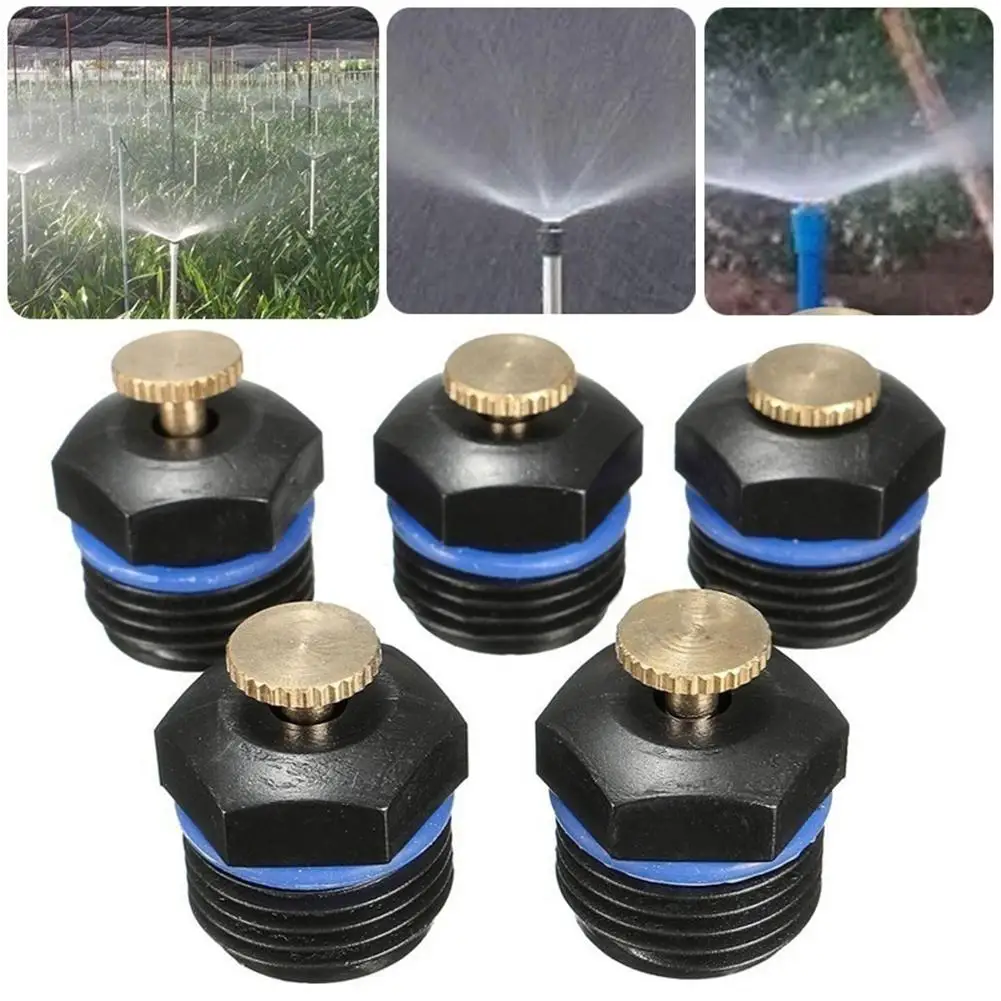 

10Pcs Yard Garden Gas Sprinkler Head Water Lawn Irrigation Cooling Spray System