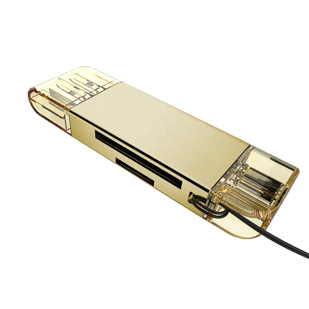Кард-ридер usb 3,0 micro sd micro usb Высокоскоростной USB 3,0+ type C 2 в 1 устройство для чтения карт памяти флэш-адаптер микро-sd SDXC z75