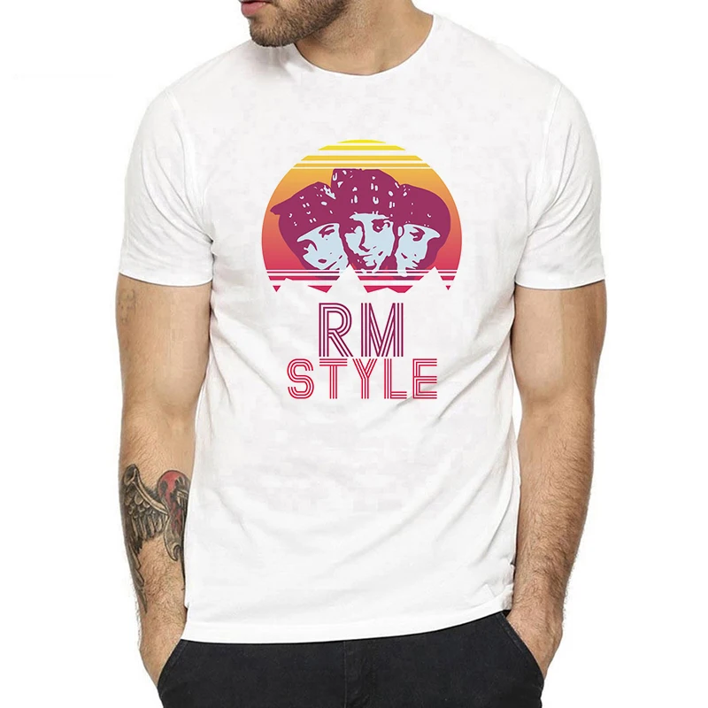 

Ricardo Milos AestheticT Shirt Harajuku Streetwear Vintage Hip Hop T-shir Vaporwave feyenoord feyenoord