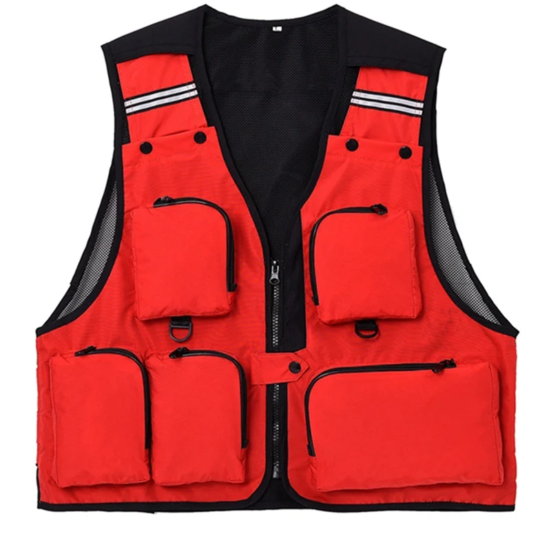 L-3XL Men Women Fishing Life Vest Outdoor Water Sports Safety Life Jacket For Boat Drifting Survival Swimwear Colete Salva-Vidas