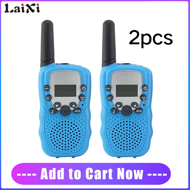 

2pcs Mini Toy Walkie Talkie Kids Radio Station Retevis T388 0.5W PMR Frequency Portable Two Way Radio Ham Radio Hf Transceiver