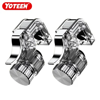 

Yoteen Metal Gaming Trigger PUBG L1R1 Fire Controller Mobile Phone Shooting Game Button