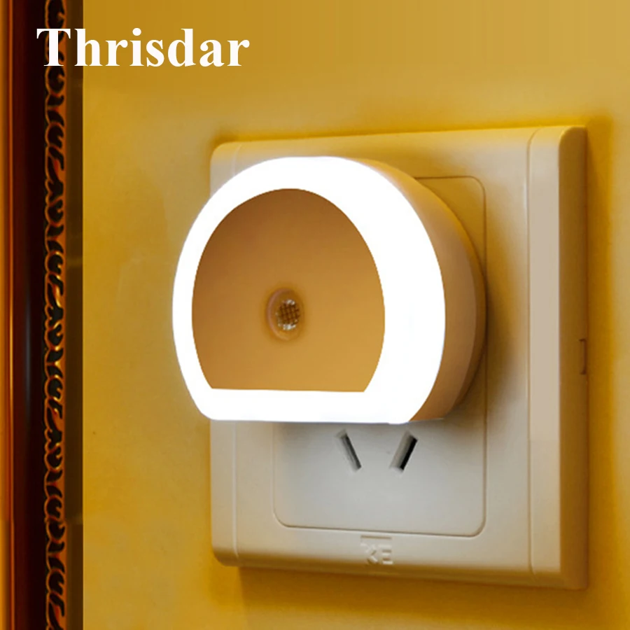 Светодиодный ночсветильник Thrisdar с двумя USB портами 5 В 1 А|Ночники| |