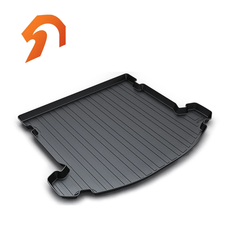 Rubber Rear Trunk Cover Cargo Liner Trunk Tray Floor Mat for Mazada cx