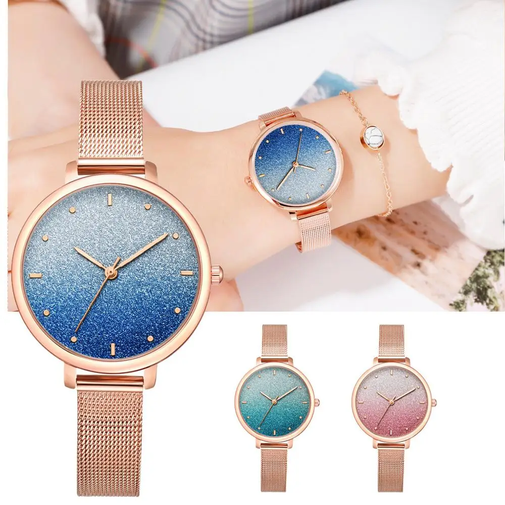 2019 Luxury Watches Best Sell Starry Sky Watch Women Elegant Reloj Mujer Wrist Watch Bracelets Ladies Dresses Quartz Clock