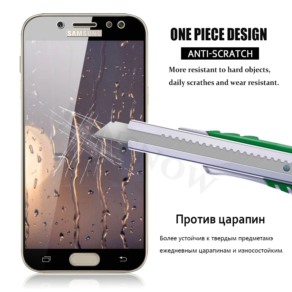 JONSNOW 9D Защитное стекло для Samsung J3 J5 J7 2017 EU на A3 A5 A7 A520 J330 полноэкранная закаленная